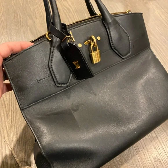 Black city steamer gm Louis Vuitton purse - Picture 2 of 13